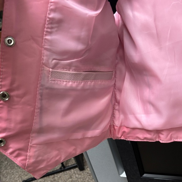 Leather King Pink Women's Vest Sz Small NWOT - Picture 4 of 6